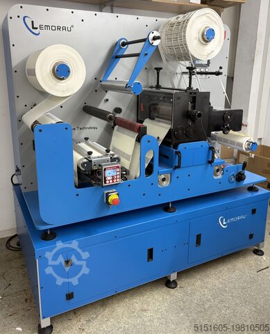 машина для вырубки этикеток LEMORAU EBRM+