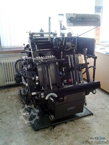 Пресс для букв - резак DIE Cutter Heidelberg OHT