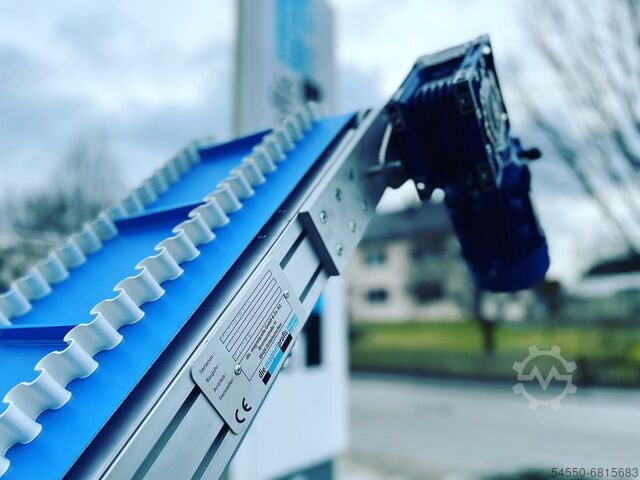 Перегиб ремня Угол L Конвейерный ремень FDA синий die magnetprofis 2022020322