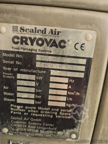 Упаковочная линия Cryovac, Webomatic VS95TS, STB W-60/80-W