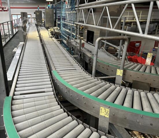 роликовый конвейер ROLLER ELECTRIC CONVEYORS SYSTEM 120M