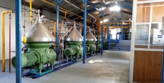 Рафинировочный завод пищевого масла мощностью 150 тонн/сутки GEA WESTFALIA 150 TPD