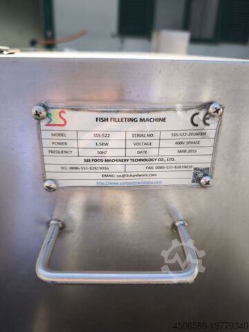 машина для переработки рыбы SSS FOOD MACHINERY SSS - 522