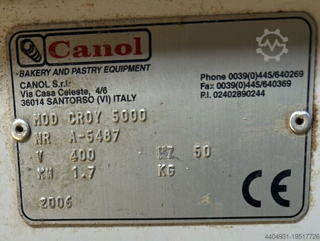 машина для формирования круассанов Canol CROY 5000