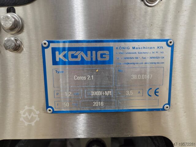 весы для хлеба Konig Ceres 2.1 konig ceres 2.1