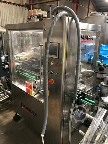 Линия розлива с депалом, этикетировщиком, CIP Framax RFCI-12/12/1-C+RP