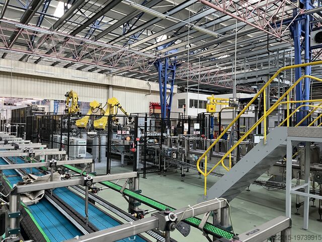 Паллетайзер и упаковщик Ocme Pegasus F450 (2014 г.) Ocme Palettierer & Wickler