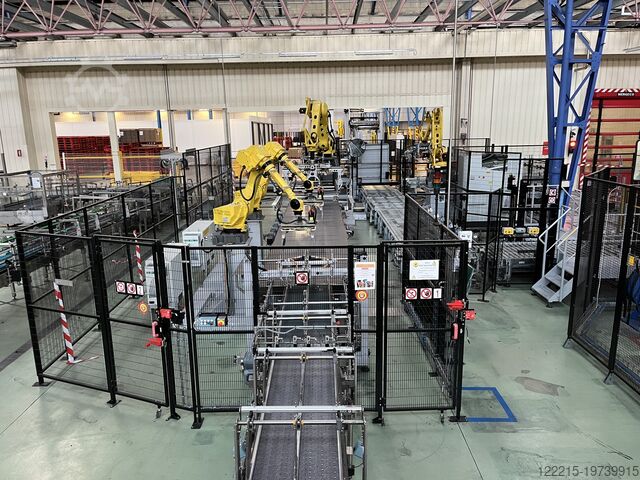 Паллетайзер и упаковщик Ocme Pegasus F450 (2014 г.) Ocme Palettierer & Wickler