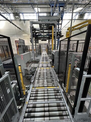 Паллетайзер и упаковщик Ocme Pegasus F450 (2014 г.) Ocme Palettierer & Wickler