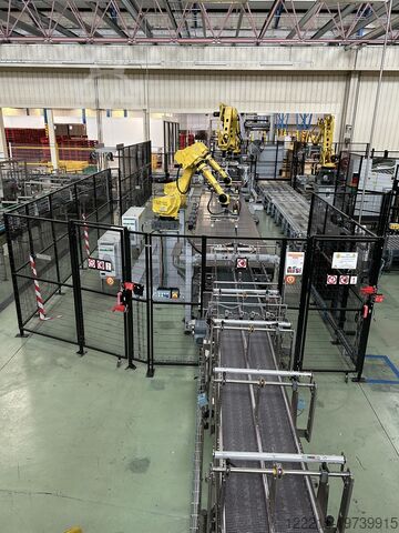 Паллетайзер и упаковщик Ocme Pegasus F450 (2014 г.) Ocme Palettierer & Wickler