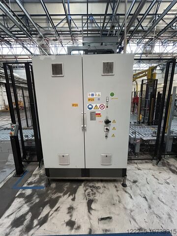 Паллетайзер и упаковщик Ocme Pegasus F450 (2014 г.) Ocme Palettierer & Wickler