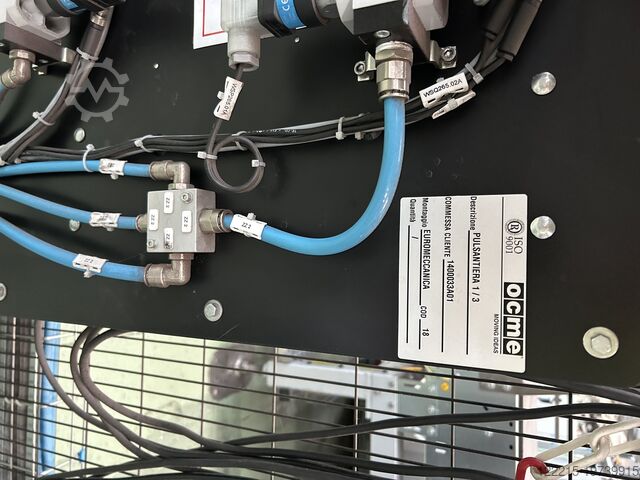 Паллетайзер и упаковщик Ocme Pegasus F450 (2014 г.) Ocme Palettierer & Wickler