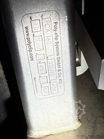 Мясоперерабатывающее оборудование PolyClip FCA 160