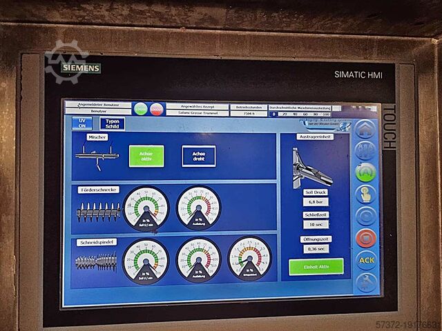 Система десенсибилизации Ulbricht/von der Weiden HKV 300-2300/extruCut 5K