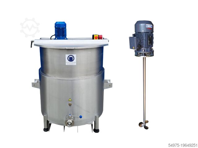 Электрически подогреваемый резервуар из нержавеющей стали Inox Behälter GmbH EBB500RWP