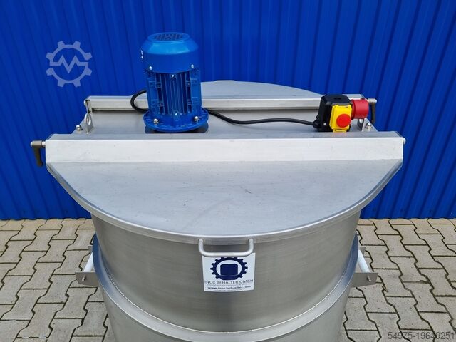 Электрически подогреваемый резервуар из нержавеющей стали Inox Behälter GmbH EBB500RWP