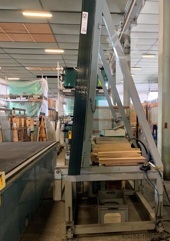 Стеллажи свободного падения, стол для резки стекла Lisec Free Fal racks for cutting line