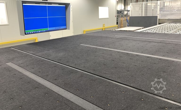 Стол для резки стекла Hegla Galactic 3728 ES cutting line