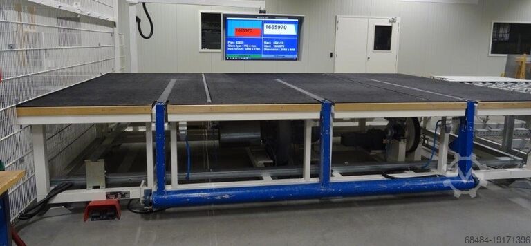 Стол для резки стекла Hegla Galactic 3728 ES cutting line