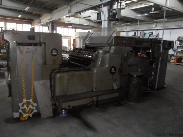 цилиндровый высекальный пресс 80 x 112 см с глубокой подачей и выкладкой стопы Nebiolo Urania 80 x 112 cm