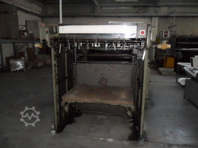 цилиндровый высекальный пресс 80 x 112 см с глубокой подачей и выкладкой стопы Nebiolo Urania 80 x 112 cm