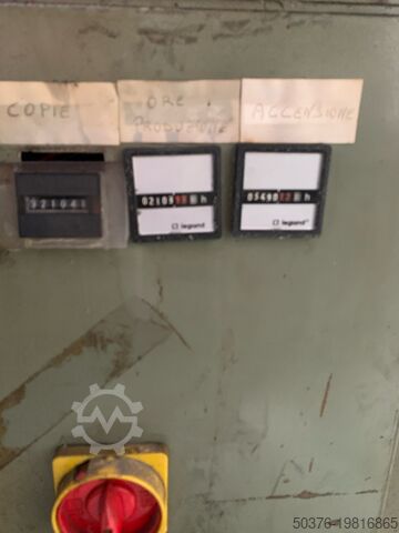 цилиндровый высекальный пресс 80 x 112 см с глубокой подачей и выкладкой стопы Nebiolo Urania 80 x 112 cm