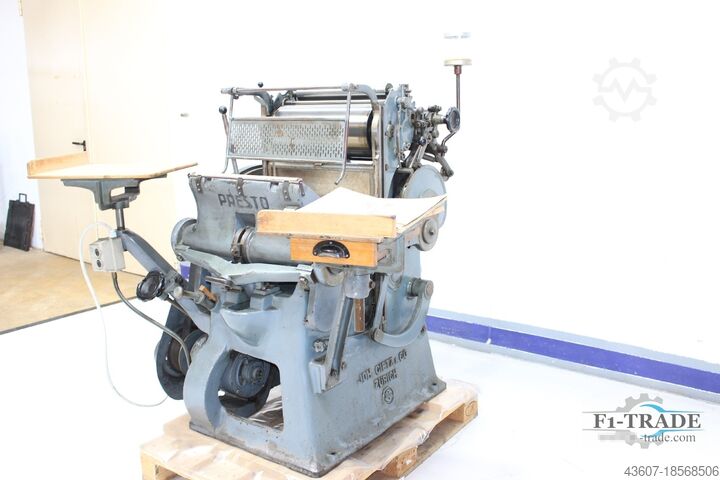 Автоматический высекальный пресс Joh. Cietz PRESTO