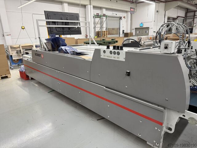Машина для склеивания складных картонных коробок Bobst Masterfold 145
