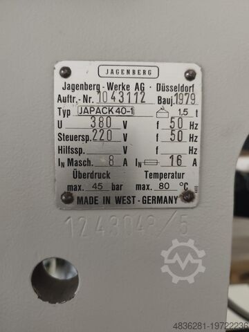 Картонпак Jagenberg Japack 40-1