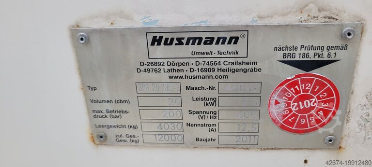 каток Husmann SPB 20 SEL-E