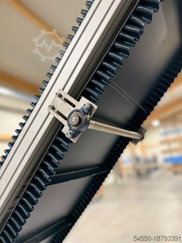 Конвейерная лента die magnetprofis Steigförderband