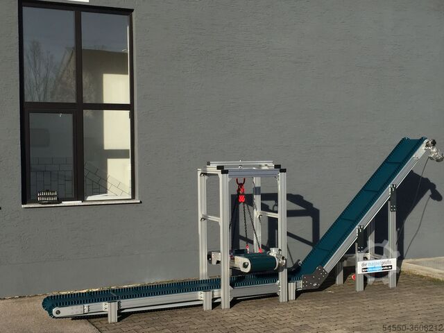 Конвейерная лента + надленточный магнитный сепаратор die magnetprofis 