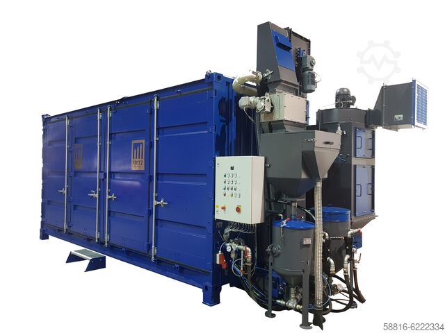 Дробеструйная обработка контейнера для стеклянных шариков Oliver Fritz GmbH & Co.KG SC.HC.SDO5800.2S