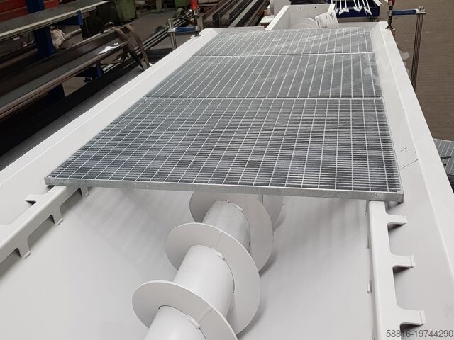 Подготовка абразива ковшовым элеватором Oliver Fritz GmbH & Co. KG Strahlmittelaufbereitung Becherwerk