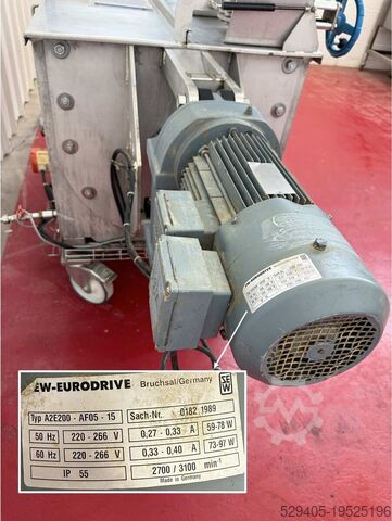 Ленточный смеситель 300 л SMIO 300L