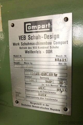 мостовой пробивной пресс Compart VEB Schuh-Design 