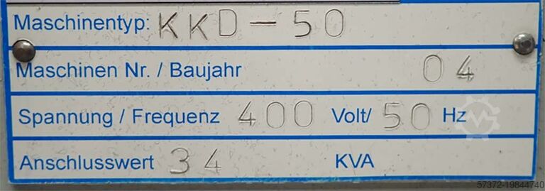 Пробивка балки тележки Leiner KKD-50