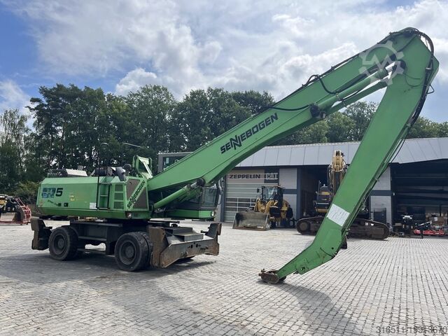 Погрузочно-разгрузочный экскаватор Sennebogen 825M inkl.Greifer & Magnetplatte
