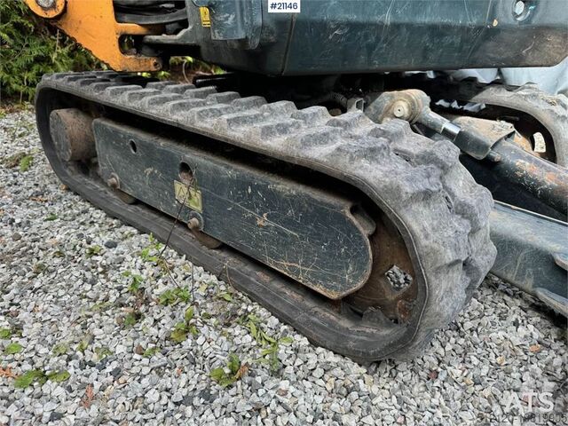 Мини-экскаватор Hyundai HX10A mini excavator w/ 3 drawers. 266 hours.