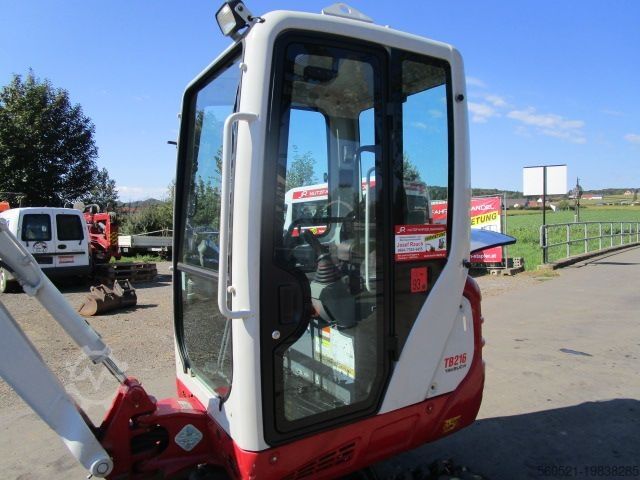Мини-экскаватор Takeuchi TB 216 - POWERTILT + hydraul. Schnellwechsler +3 L