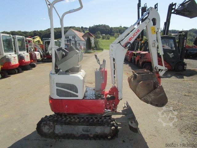 Мини-экскаватор Takeuchi TB 210R - mechan. Schnellwechsler +3 Löffel
