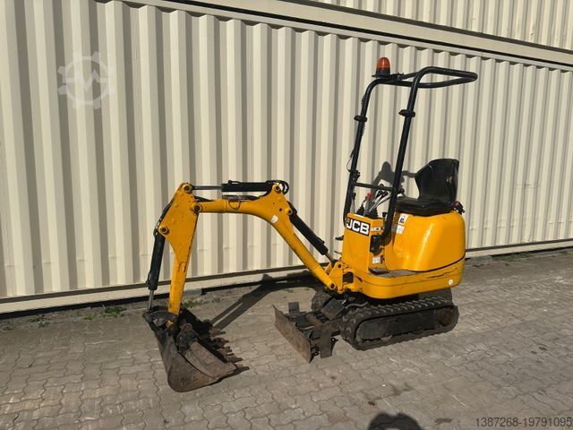 Мини-экскаватор JCB 8008 CTS, 2021 BJ, 972 BH, 3 x Löffel
