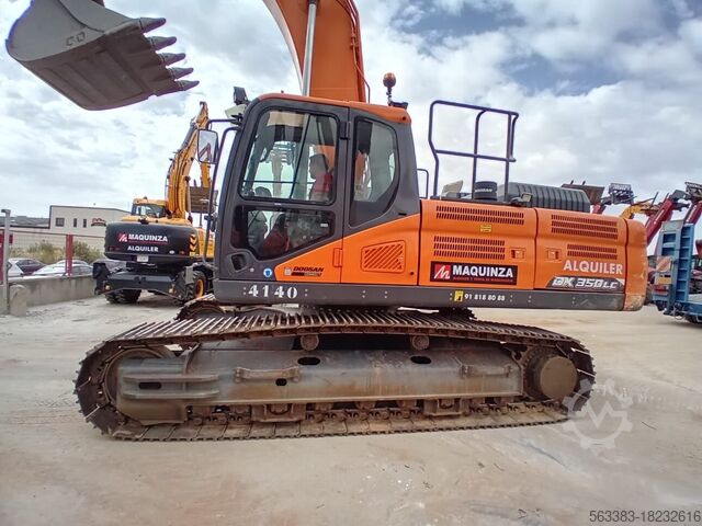 Гусеничный экскаватор Doosan DX350LC-7