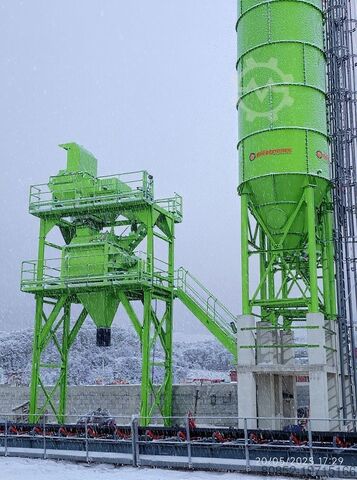 Бетономешалка Polygonmach 50 tons cement Silo