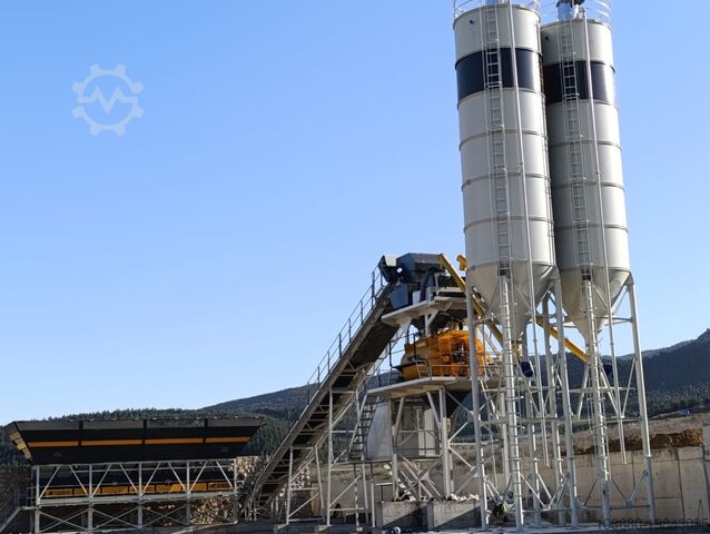 Стационарный бетонный завод PLUSMİX PLUS ST 130