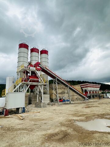 Стационарный бетонный завод PLUSMİX PLUS ST 130