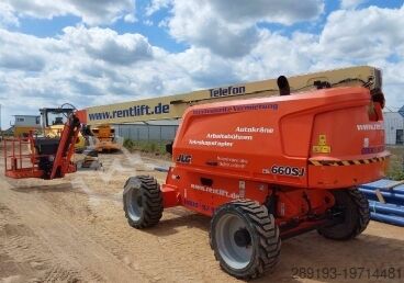 Телескопическая рабочая платформа JLG 660SJ