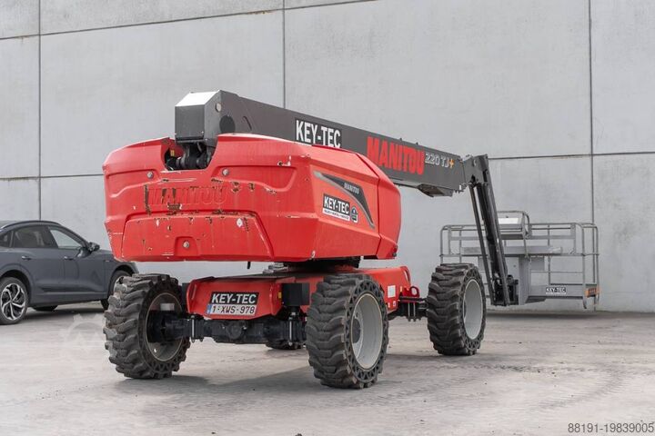 Шарнирно-телескопическая рабочая платформа Manitou 220 TJ+