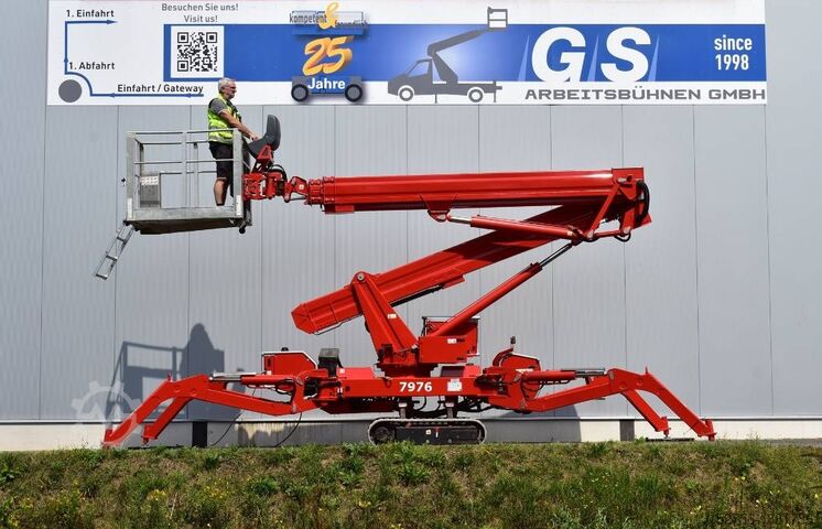 Шарнирно-телескопическая рабочая платформа Teupen Leo 21GT