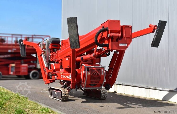 Шарнирно-телескопическая рабочая платформа Teupen Leo 21GT